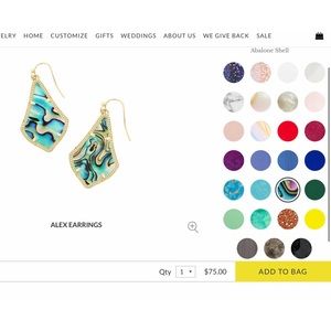 Kendra Scott Alex earrings